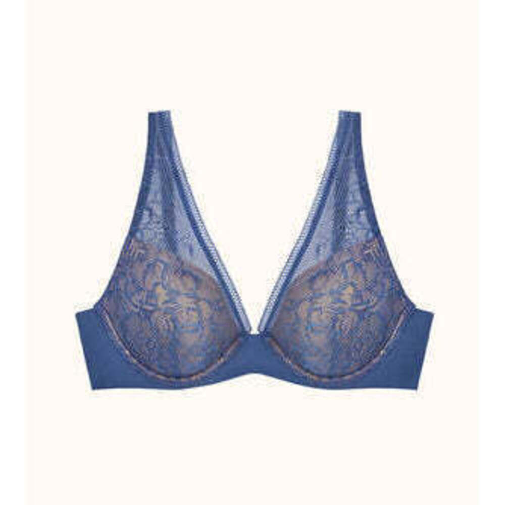 NWOT Graphic Lace Contour Plunge Bra